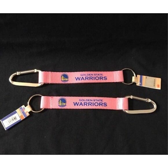 MLB Golden State Warriors Key Straps with Carabiners - Picture 1 of 4